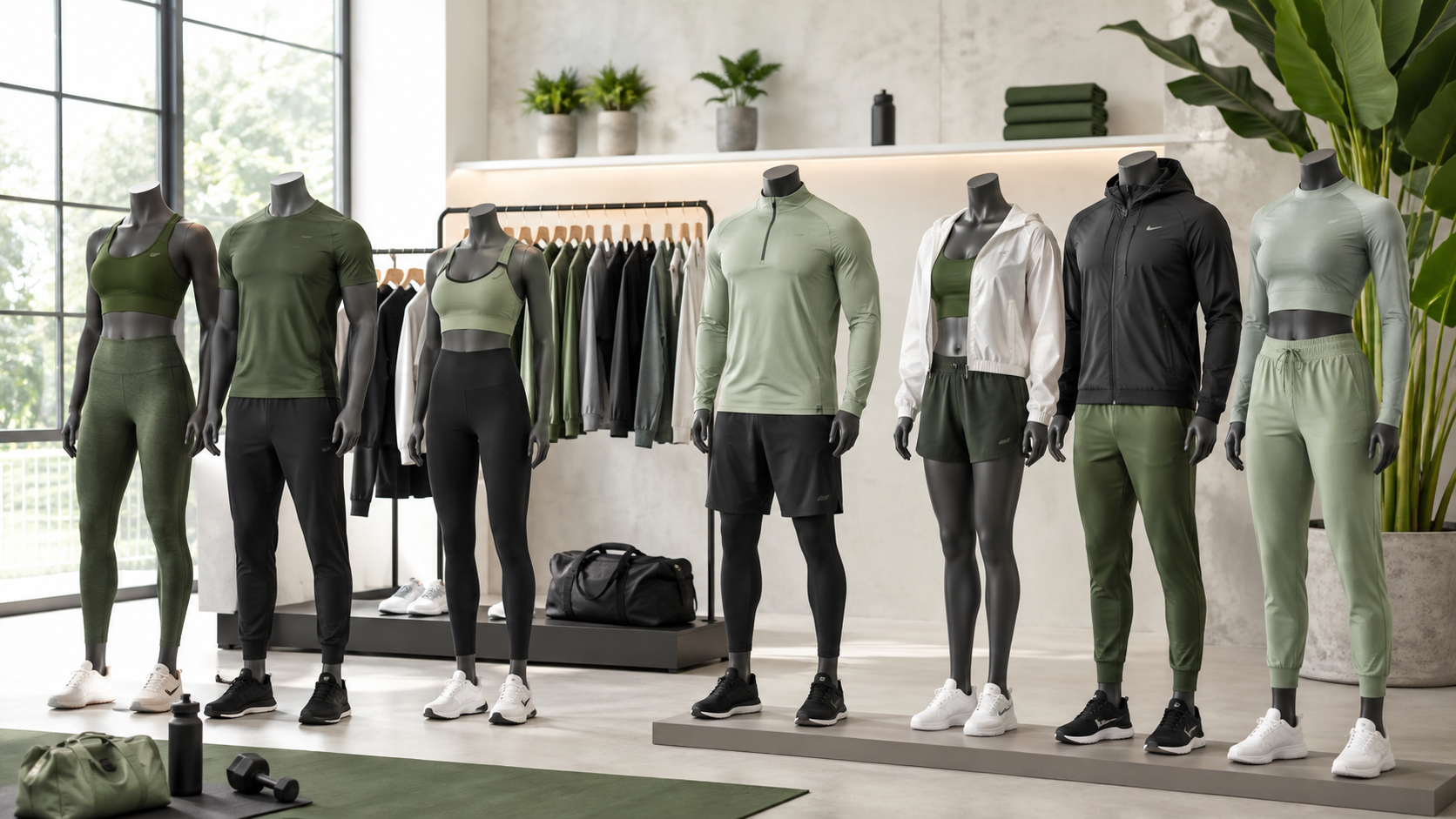 Evora Apparel custom activewear and fitness wear manufacturing